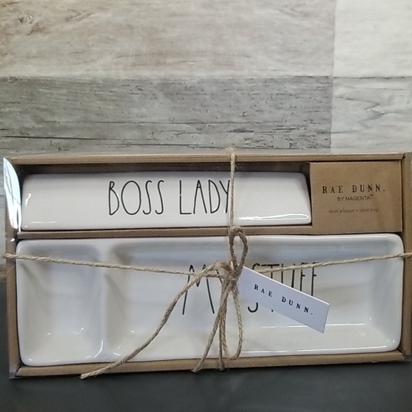 Rae Dunn Other - NIB Rae Dunn "Boss Lady" Desk Set